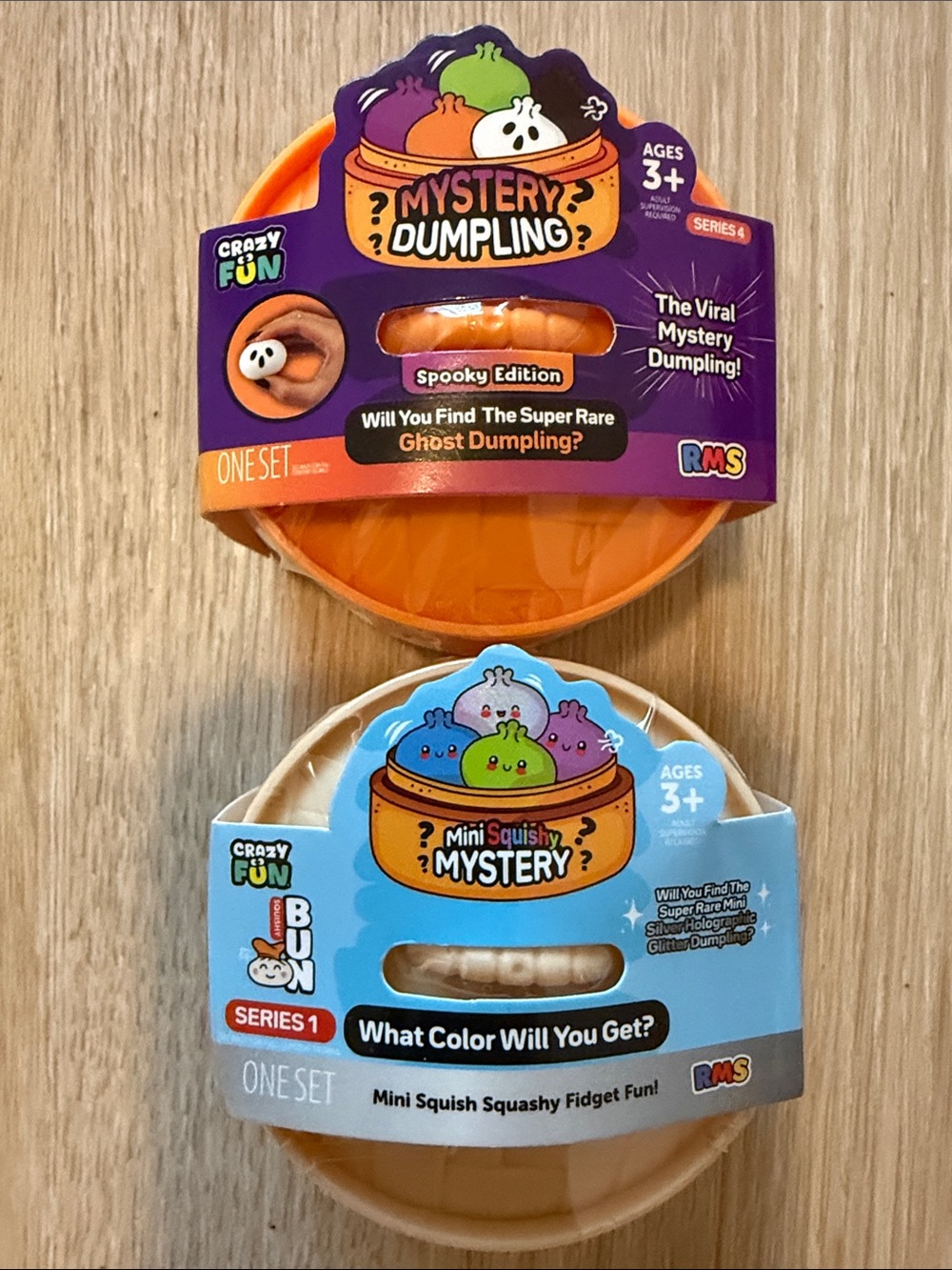 RMS Mini Mystery Dumplings SPOOKY & SILVER HOLOGRAPHIC EDITION